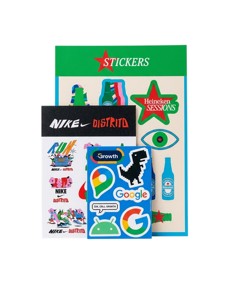 Planchas de Premium Sti-ckerz en 3 tamaños