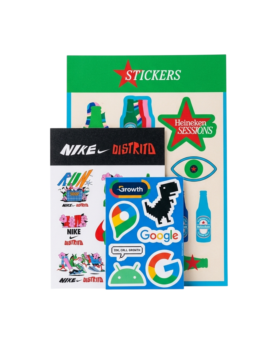 Planchas de Premium Sti-ckerz en 3 tamaños