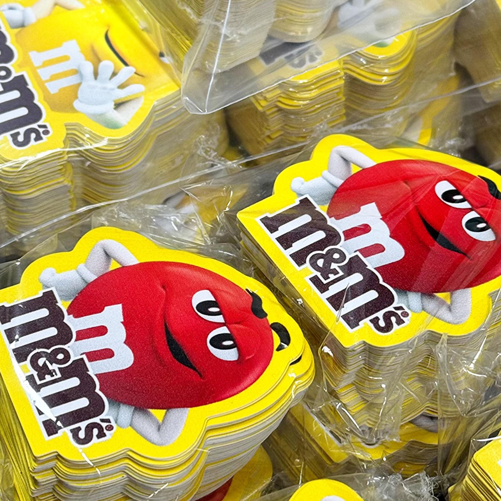 Stickers troquelados M&M's