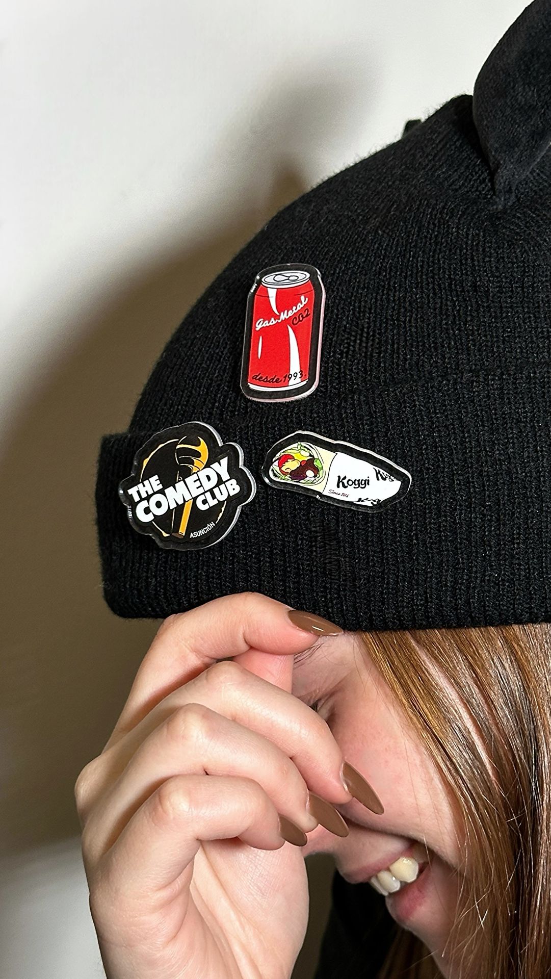 Pines Acrílicos en gorra - Cortado a la Forma de tu Logo