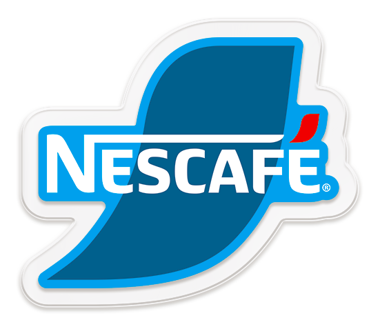 Imán acrílico Nescafé